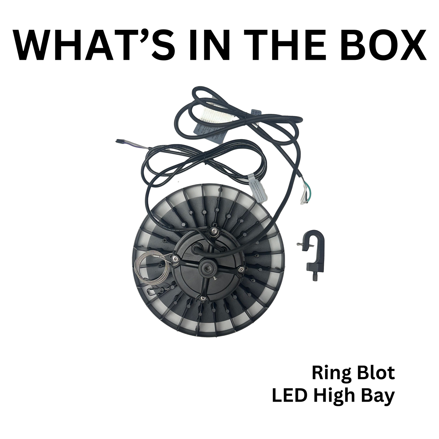 150W UFO High Bay LED Light 5000K High Lumen - AHA Lighting LED