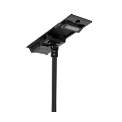 30W LED OFF-GRID SMART SOLAR POWERED AREA LIGHT, 5000K CCT, 6000LM, INTEGRATED PHOTOCELL, PIR & MICROWAVE MOTION SENSOR - AHA Lighting LED