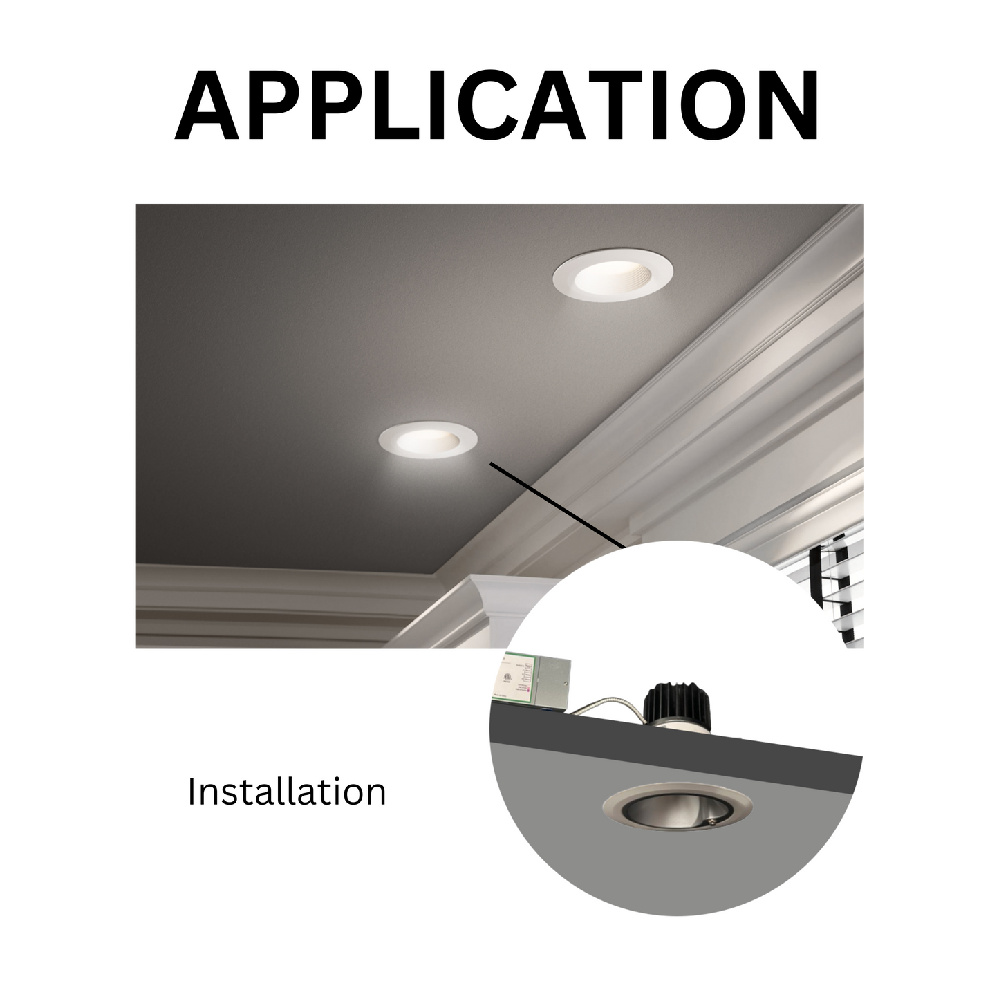 2 PACK 4" ARCHITECTURAL DOWNLIGHT WITH EMERGENCY BATTERY BACKUP 16/20/24W & 5CCT TUNABLE 0-10V DIMMING 100-277V ALL-IN-ONE J-BOX - AHA Lighting LED