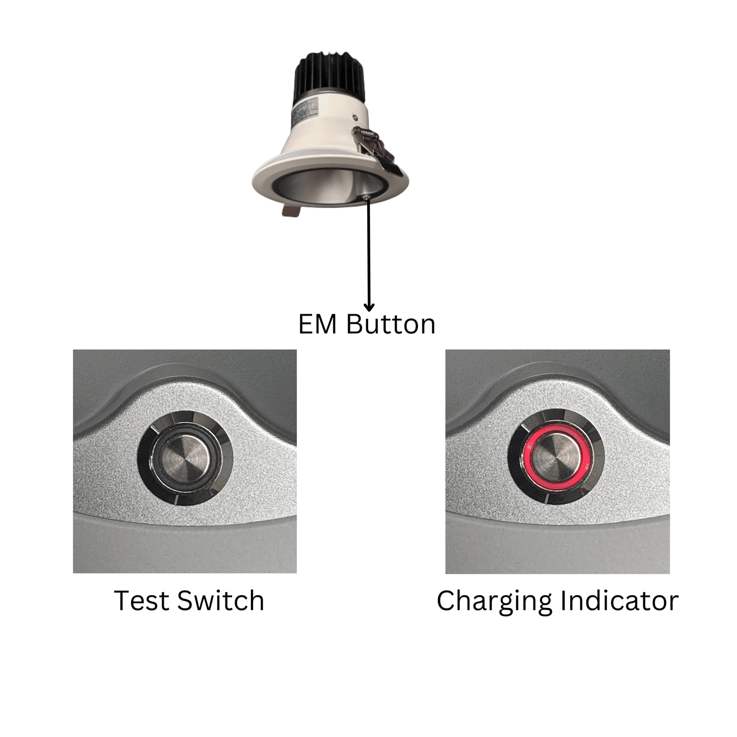 2 Pack 4" Architectural Downlight With Emergency Battery Backup 16/20/24W & 5CCT Tunable … – Emergency Battery Backup Feature