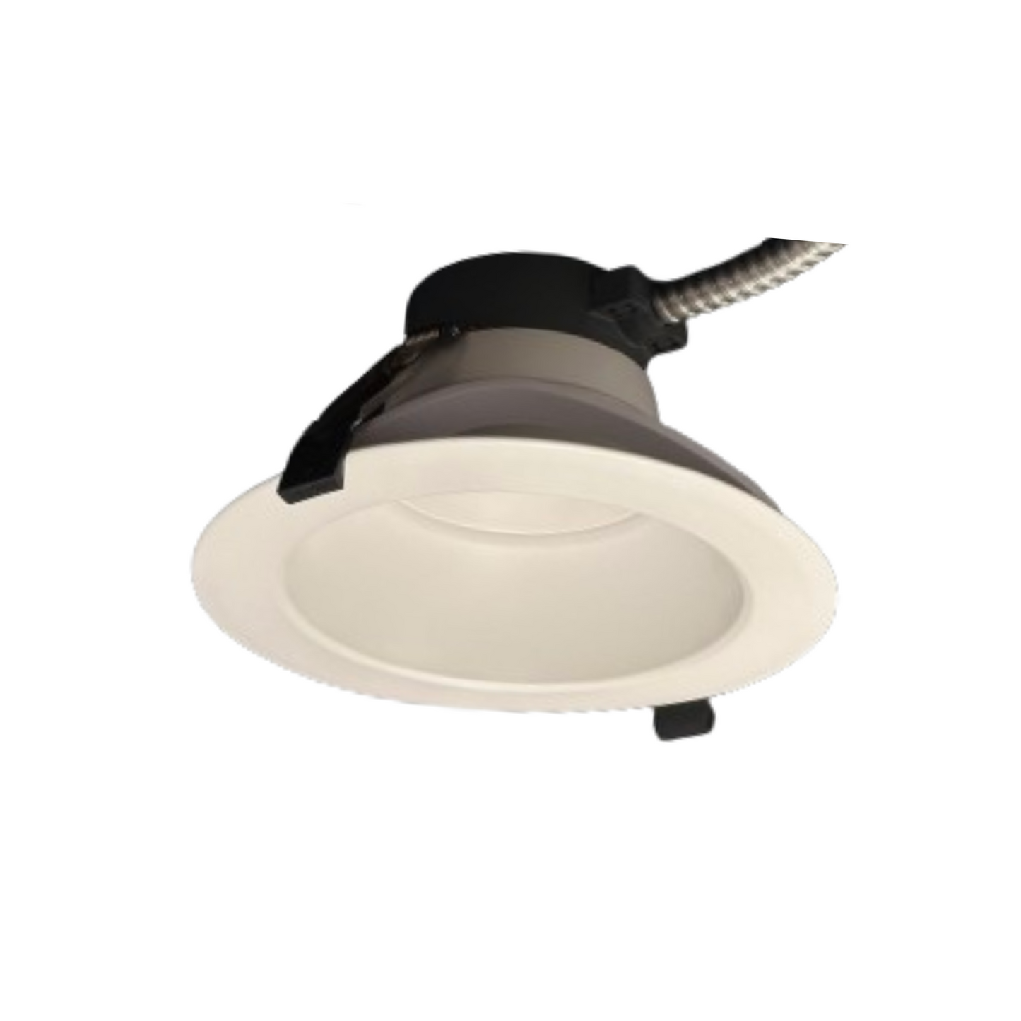 6" 16W COMMERCIAL RECESSED DOWNLIGHT WATTAGE TUNABLE 8/12/16W CCT TUNABLE 3000/4000/5000K 0-10V DIMMING 120-277V - AHA Lighting LED