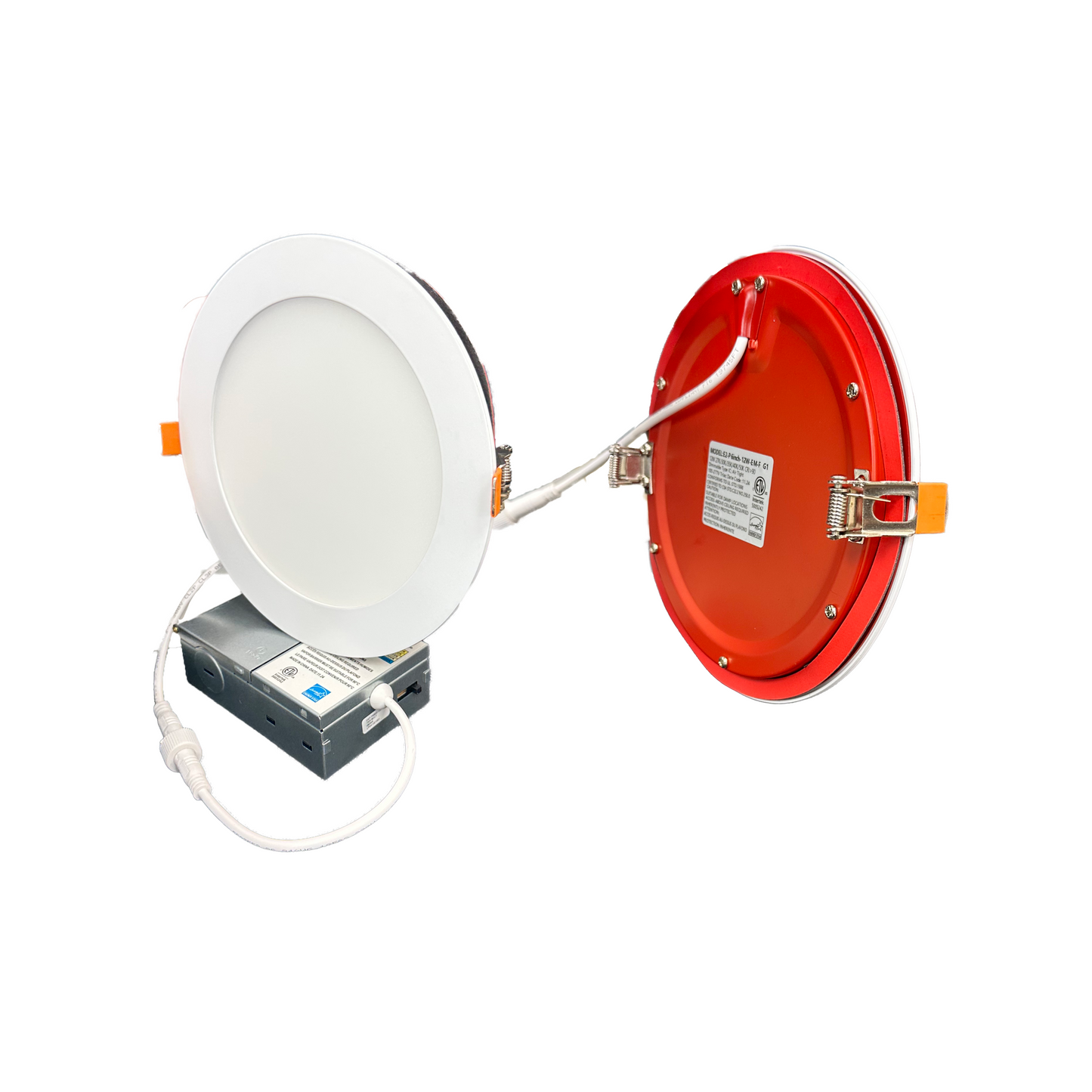 6" 12W FIRE-RATED LED DOWNLIGHT, 2-HOUR FIRE PROTECTION, 2700K/3000K/3500K/4000K/5000K CCT TUNABLE - AHA Lighting LED