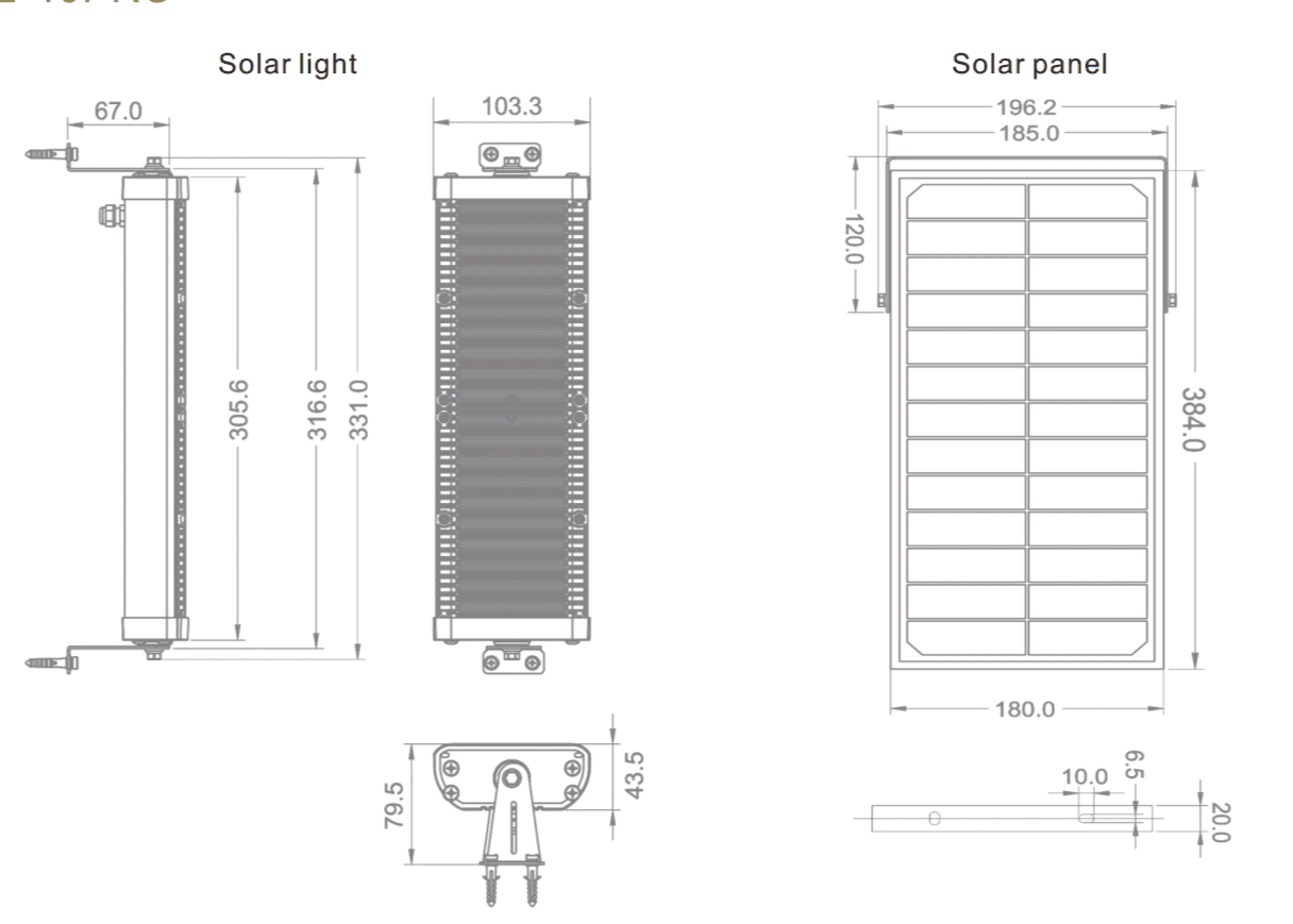 40W Solar Flood Light 6000LM Waterproof – LED Lighting Fixture