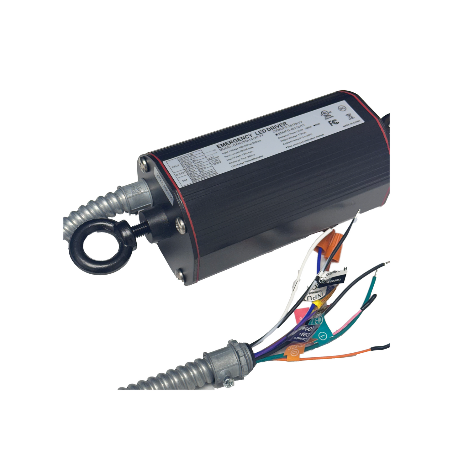 40W UFO Emergency Battery Driver - AHA Lighting LED