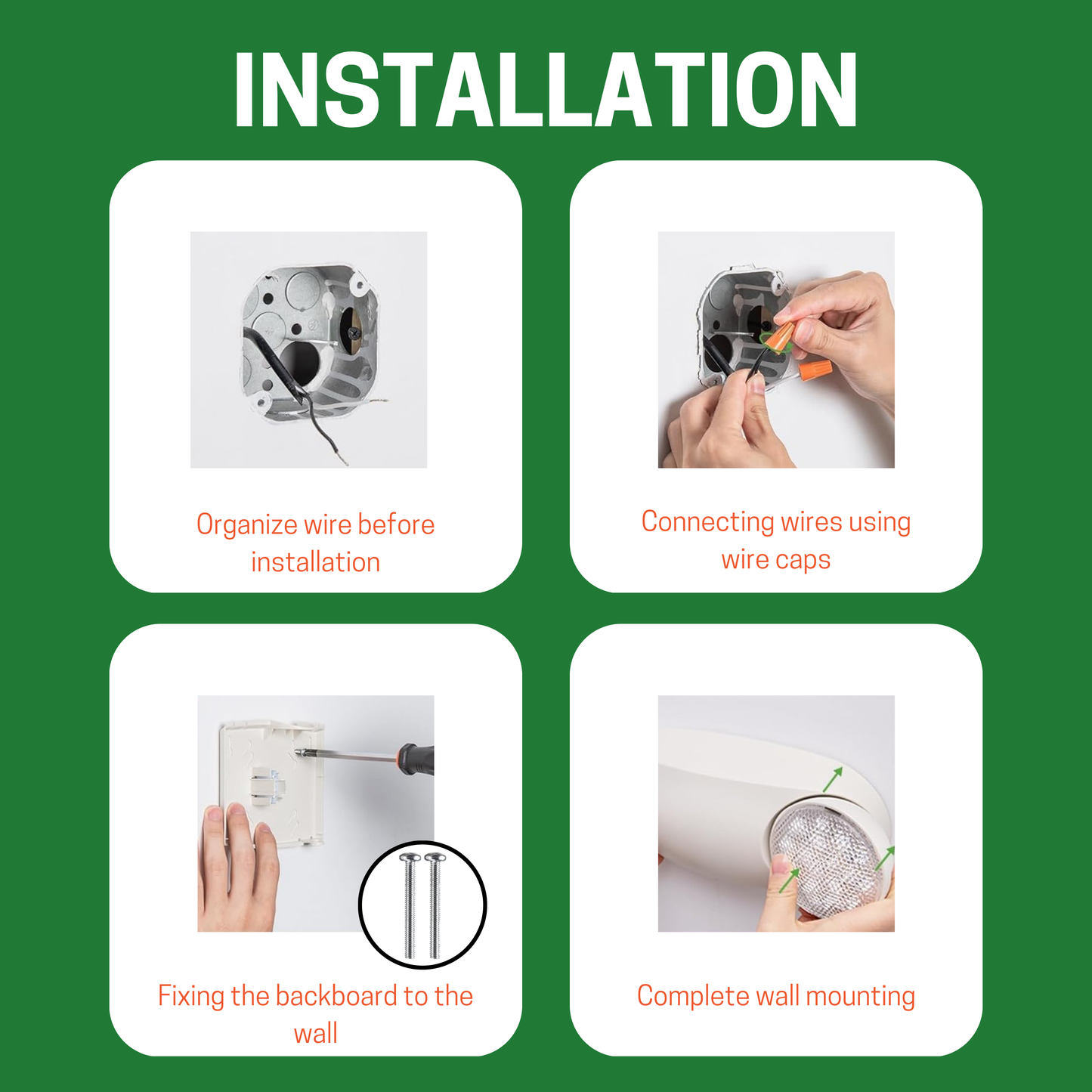 INDOOR DUAL HEAD EMERGENCY SIGN, ADJUSTABLE LIGHTING ANGLE - AHA Lighting LED