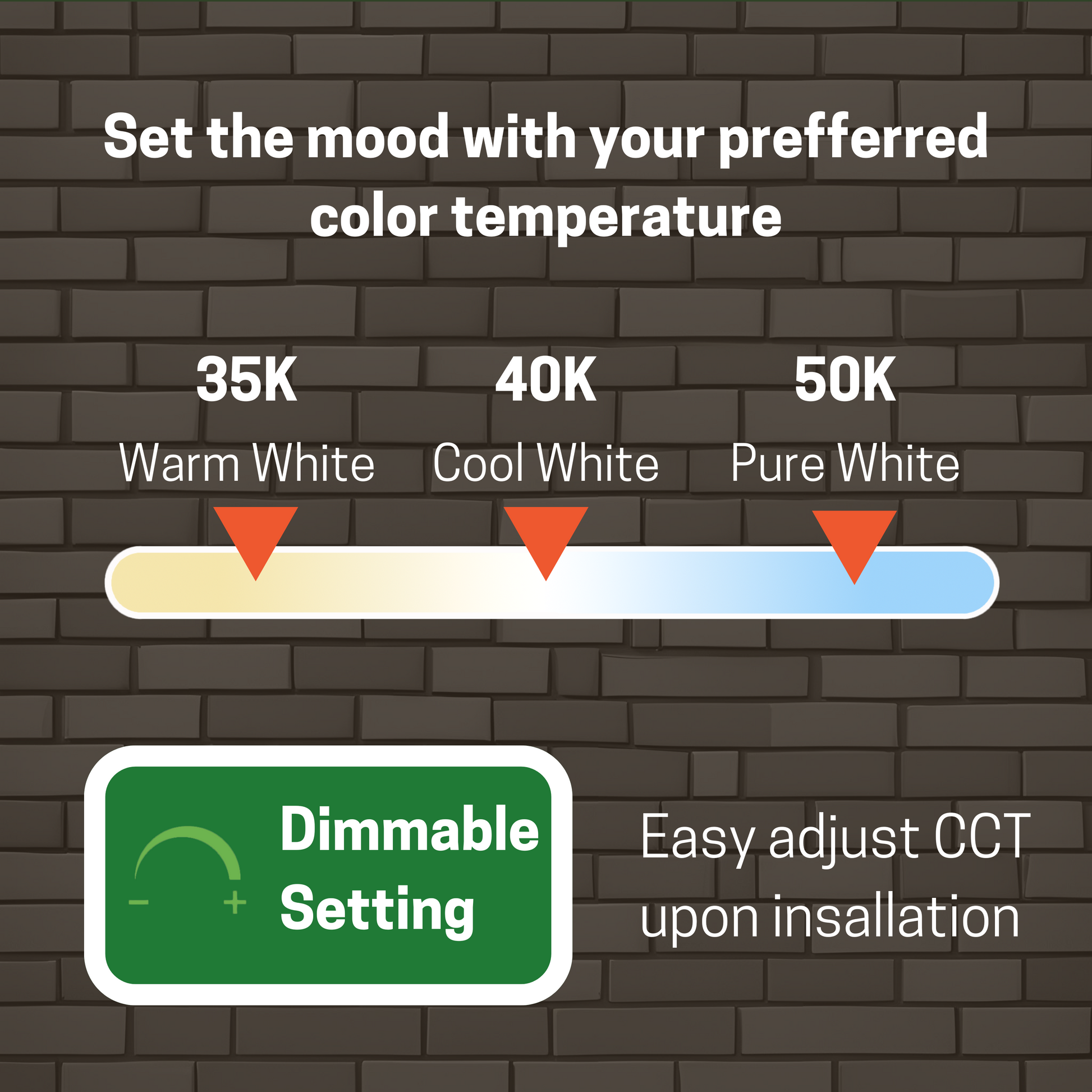 2 PACK 4FT MAGNETIC STRIP SHOP LIGHT WITH EMERGENCY BATTERY BACKUP 10W FOR 90 MINS CCT AND WATTAGE TUNABLE 120-277V - AHA Lighting LED