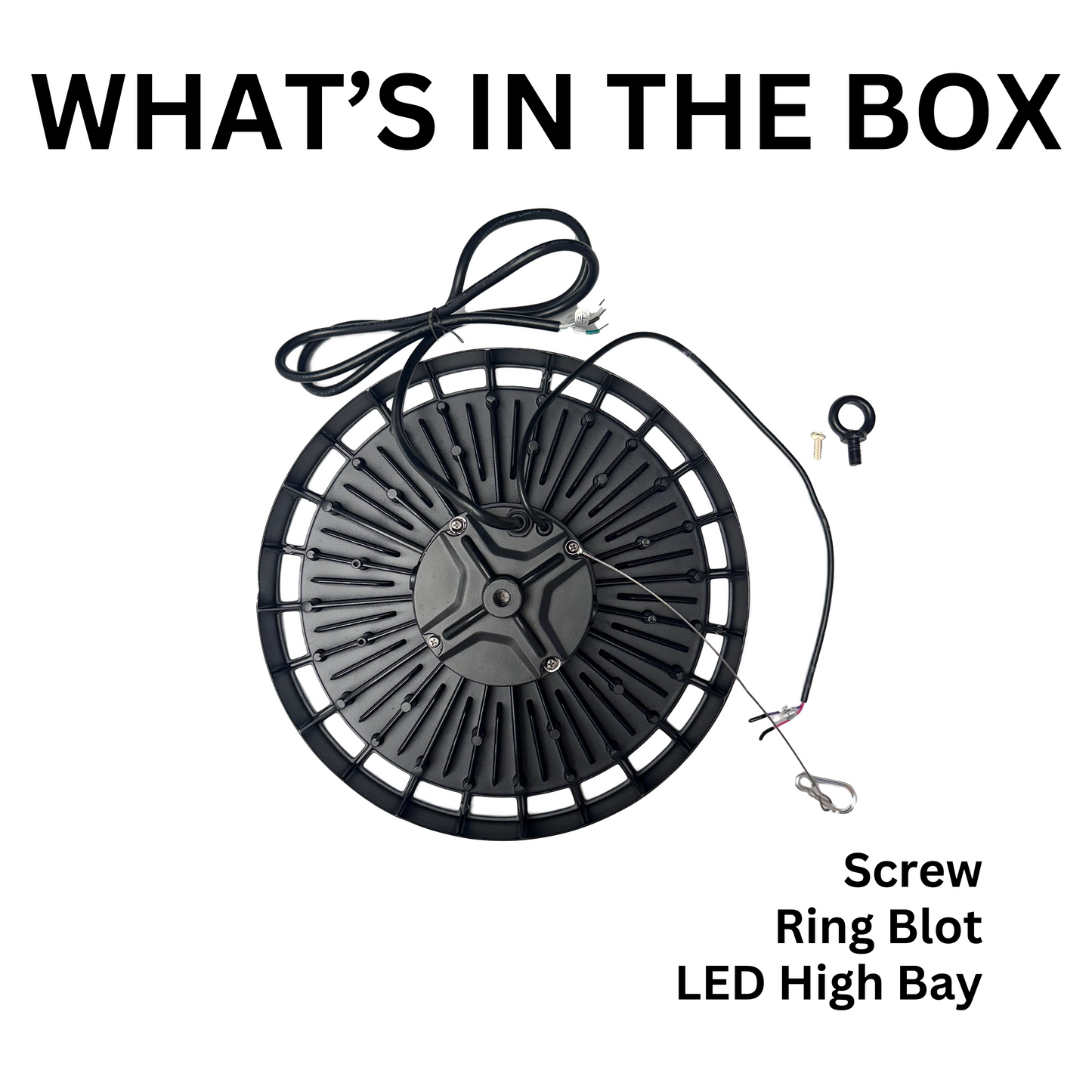 240W UFO High Bay LED Light 4000/5000K CCT Tunable High Lumen - AHA Lighting LED