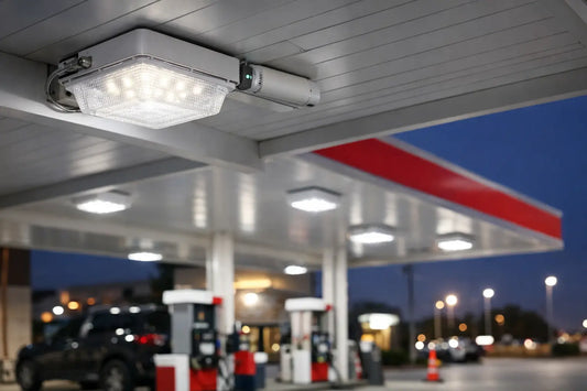 How to Retrofit Canopy Lighting for Safer Sites