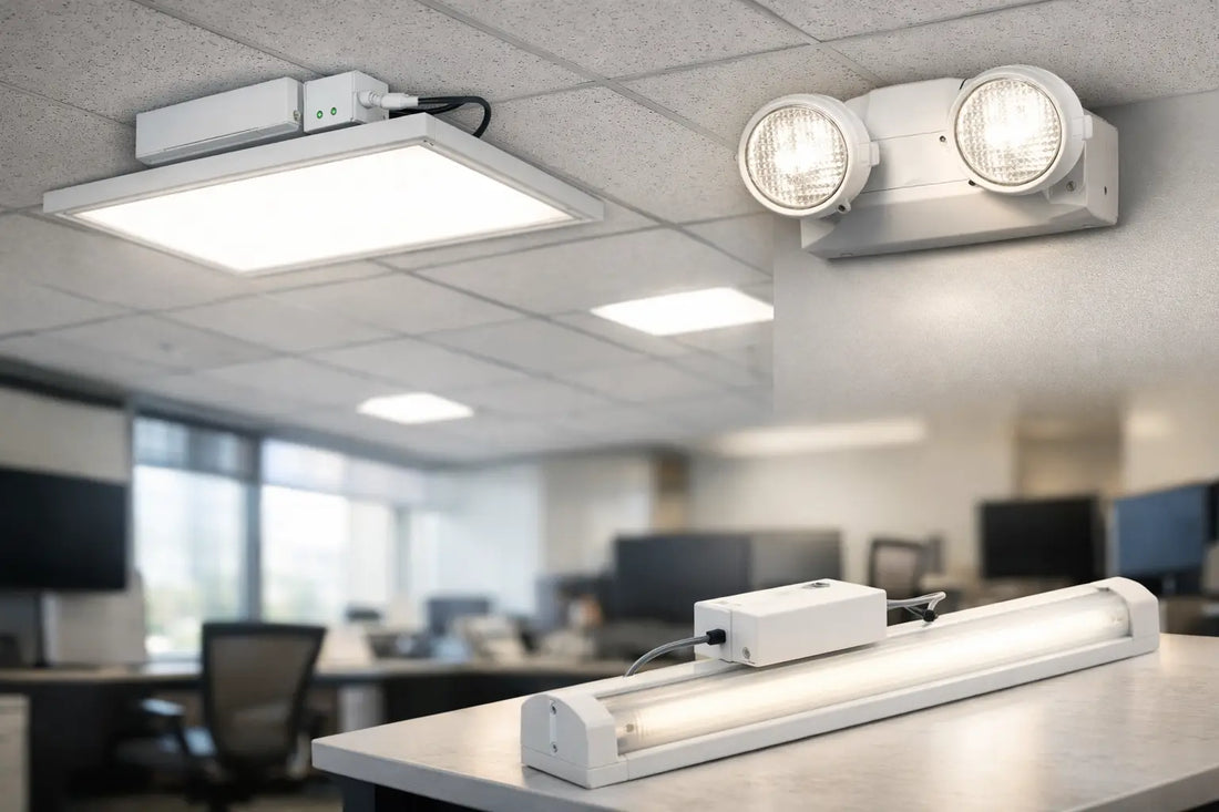 Choosing Office Light Fixtures With Backup Power