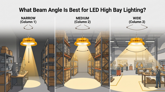 What Beam Angle Is Best for LED High Bay Lighting?