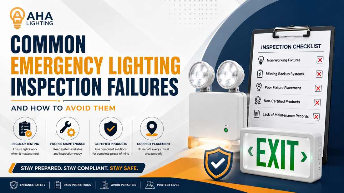 Common Emergency Lighting Inspection Failures and How to Avoid Them
