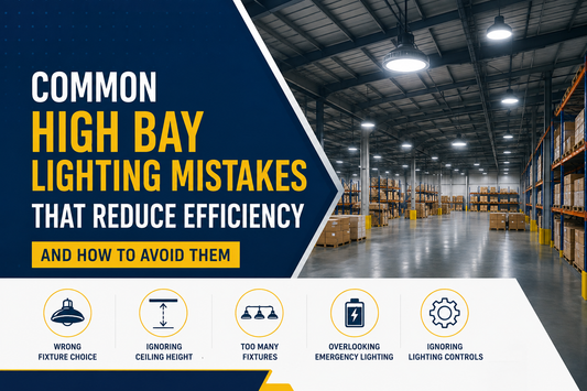 Common High Bay Lighting Mistakes That Reduce Efficiency