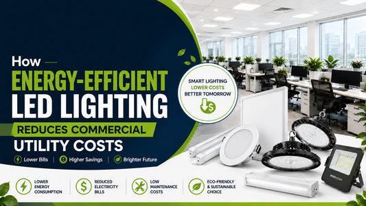 How Energy-Efficient LED Lighting Reduces Commercial Utility Costs