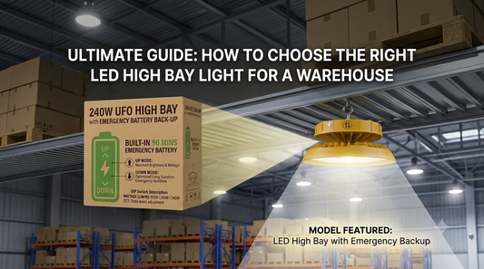 How to Choose the Right LED High Bay Light for a Warehouse