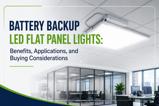 Battery Backup LED Flat Panel Lights: Benefits, Applications, and Buying Considerations