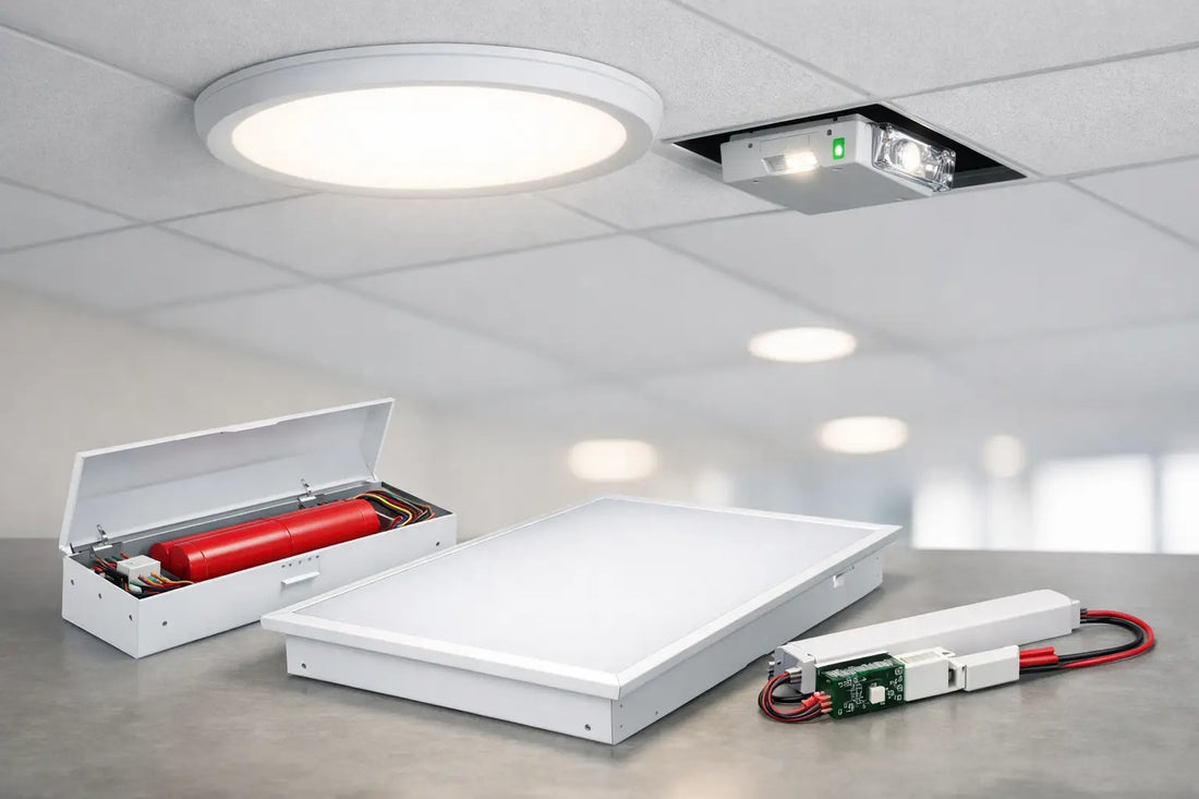 Emergency Backup Driver for LED Lights