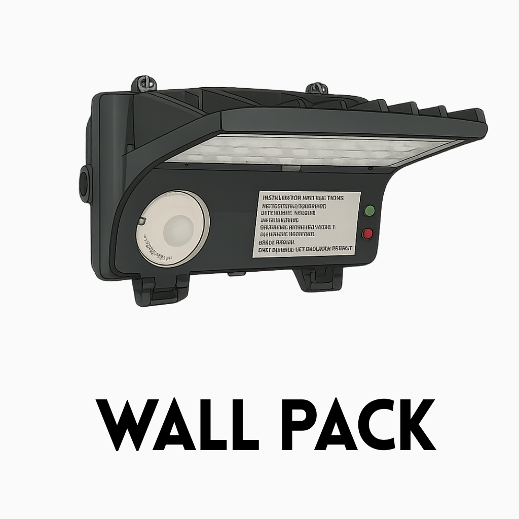 Led Wall Pack Lights with Emergency Battery Backup – AHA Lighting LED