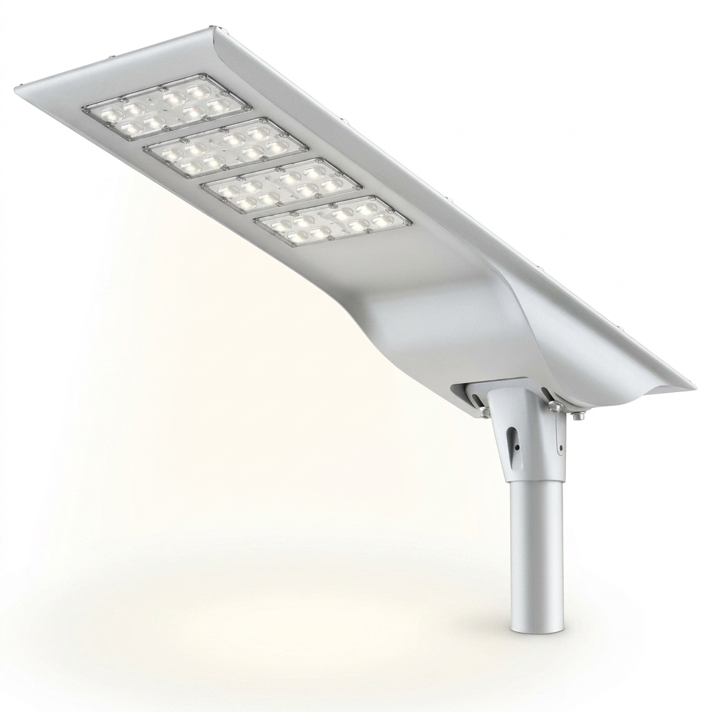 AHA LIGHTING Off-Grid Solar LED Area Light | 9,000 Lumens | 100W | 5700K | Motion Sensor | Photocell Dusk-to-Dawn