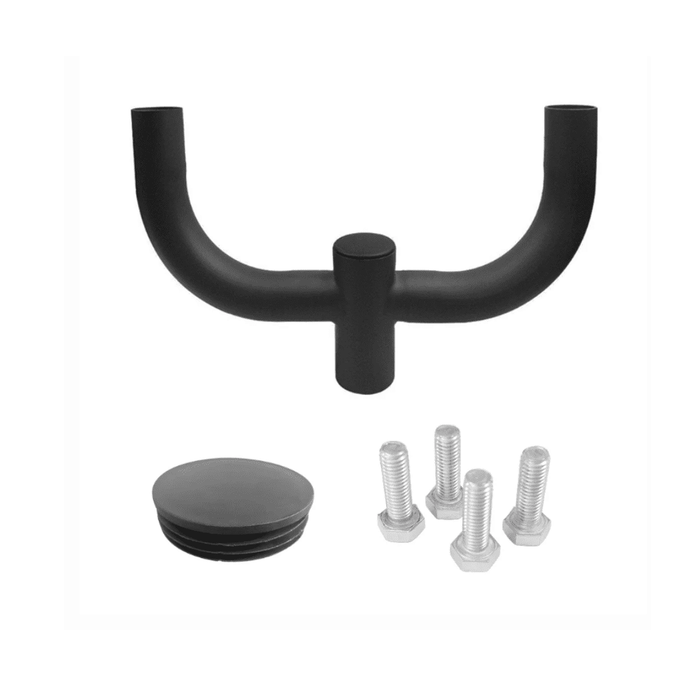 Light Pole Bracket | 180° Double Bullhorn for 2 fixtures Mounting