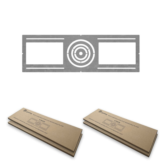 AHA LIGHTING New Construction Pre-Mounting Plate | 24-Pack | 3/4/6 Inch