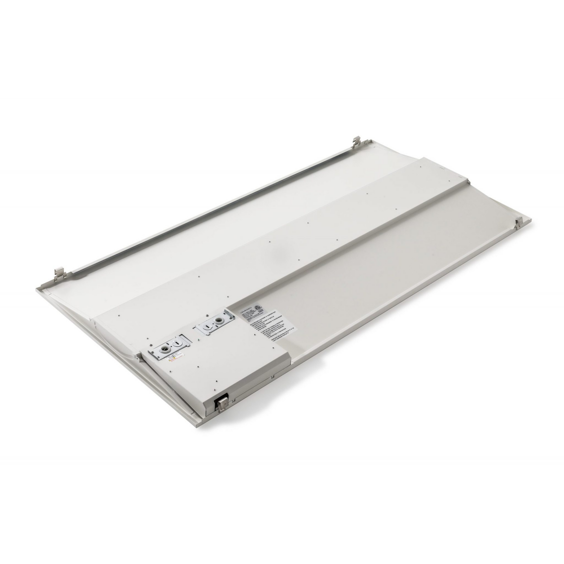 2 Pack 2X4 40W Troffer Light With Emergency Battery Backup Wattage & CCT Tunable - AHA Lighting LED