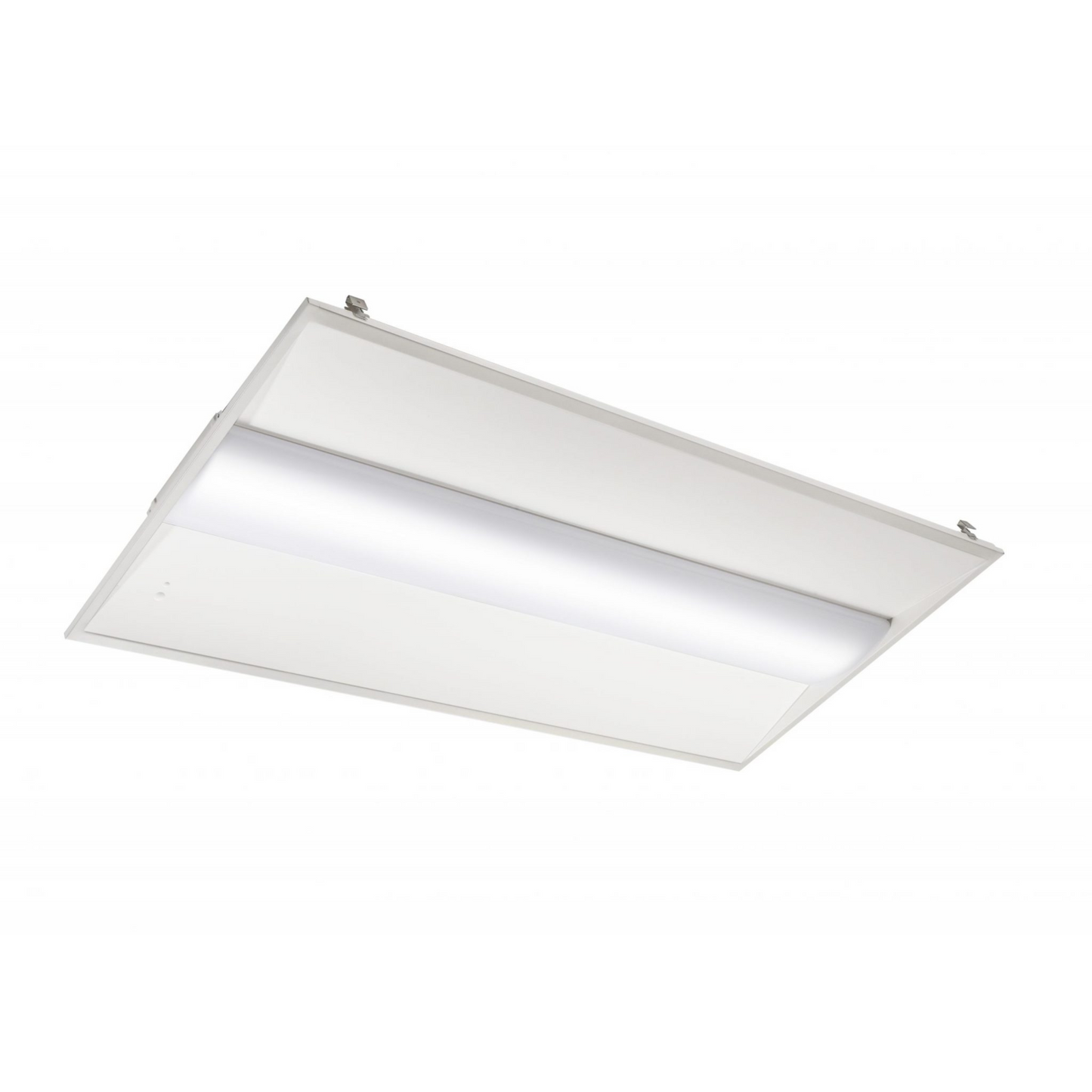 2 Pack 2X4 40W Troffer Light With Emergency Battery Backup Wattage & CCT Tunable - AHA Lighting LED