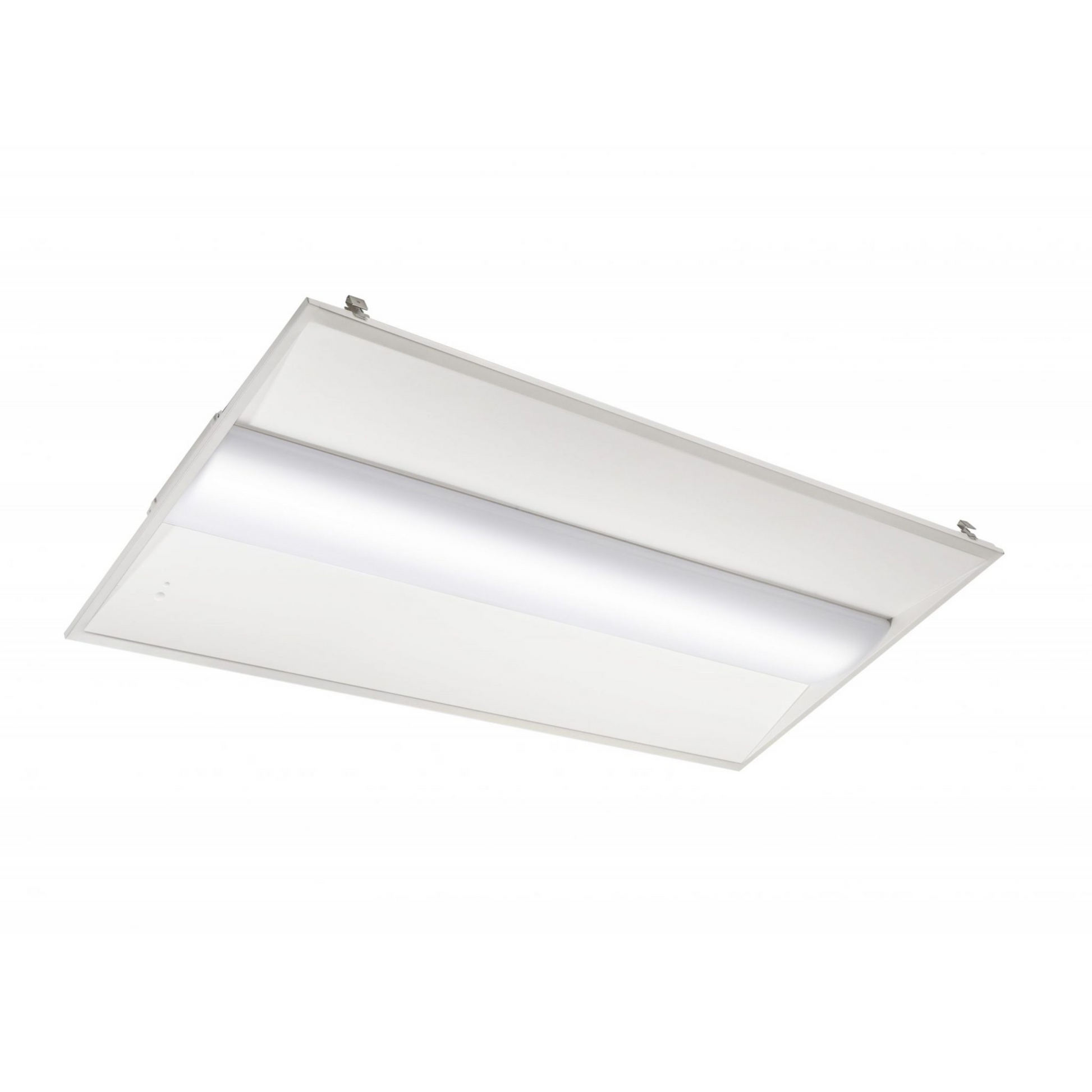2 Pack 2X4 40W Troffer Light With Emergency Battery Backup Wattage & CCT Tunable - AHA Lighting LED
