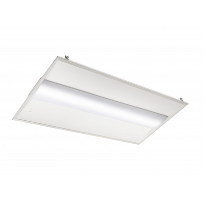 2 Pack 2X4 40W Troffer Light With Emergency Battery Backup Wattage & CCT Tunable - AHA Lighting LED