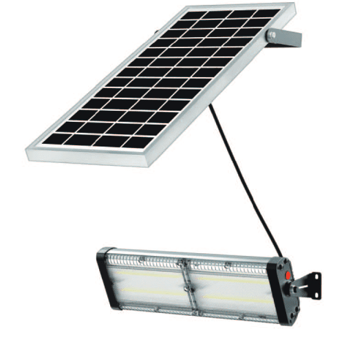 AHA LIGHTING Waterproof Solar Flood Light | 6,000 Lumens | 40W | 5700K | IP65 Waterproof