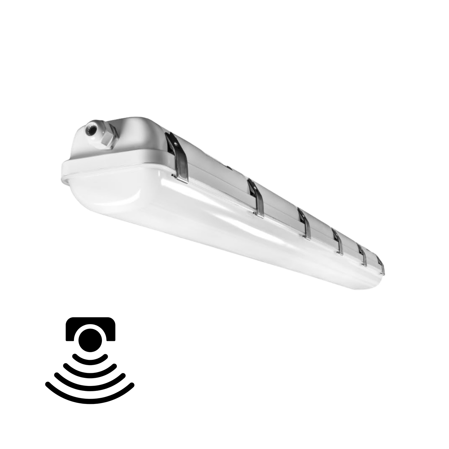 4FT LED 50W VAPOR TIGHT WITH BUILT-IN MOTION SENSOR CCT TUNABLE, 3500K-4000K-5000K TUNABLE - AHA Lighting LED