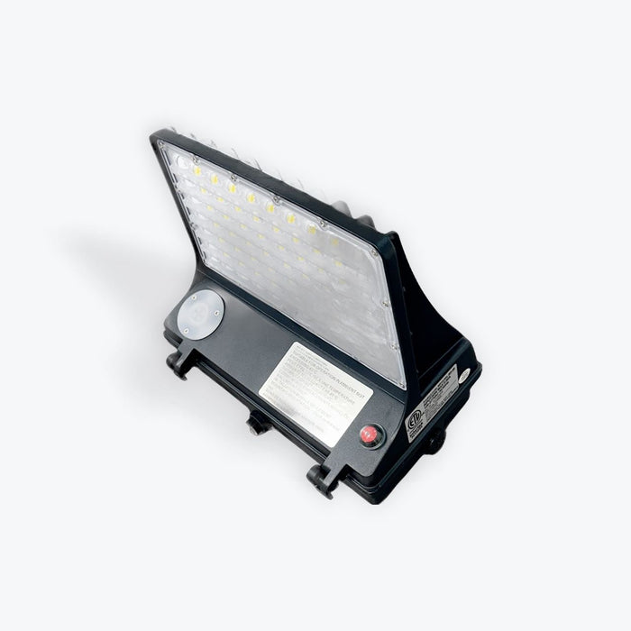 AHA LIGHTING 80W Full Cutoff LED Wall Pack with Emergency Battery Backup | 10,800 Lumens | 5000K | 120-277V | Photocell Dusk-to-Dawn