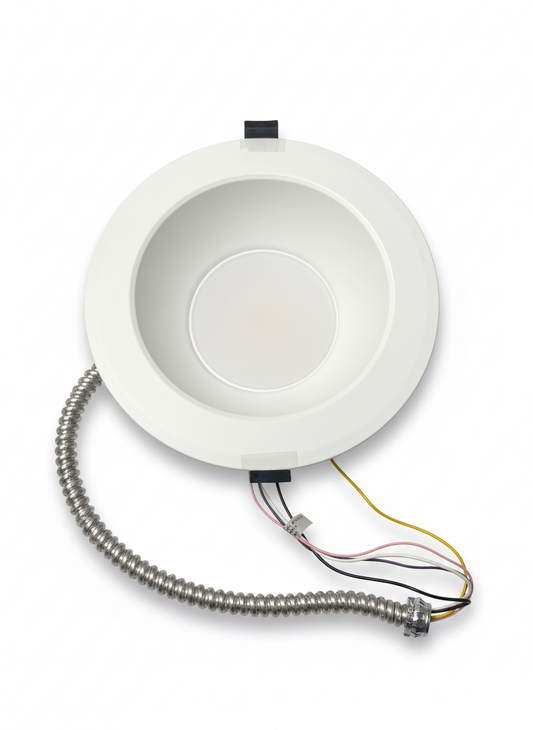 6" 16W Commercial Recessed Downlight Wattage Tunable 8/12/16W CCT Tunable 3000/4000/5000K 0-10V Dim… – Commercial LED Fixture