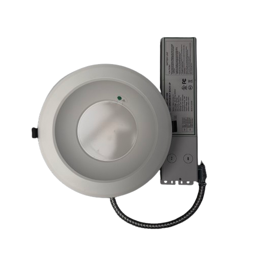8" 22W Commercial Recessed Downlight Wattage Tunable 12/16/22W CCT Tunable 3000/4000/5000K 0-10V Dimming 120-277V