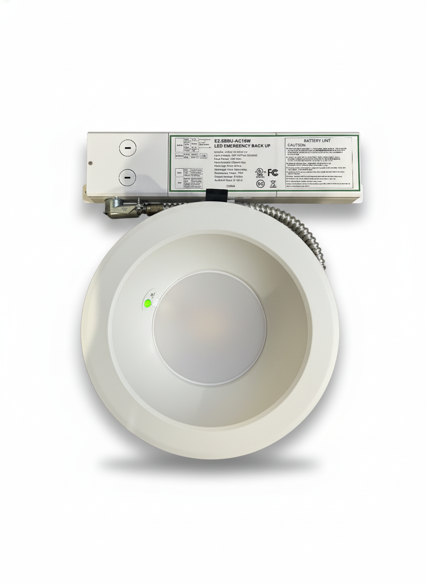 8" 22W Commercial Recessed Downlight Wattage Tunable 12/16/22W CCT Tunable 3000/4000/5000K 0-10V Dimming 120-277V