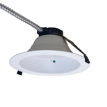 8" 22W Commercial Recessed Downlight Wattage Tunable 12/16/22W CCT Tunable 3000/4000/5000K 0-10V Dimming 120-277V