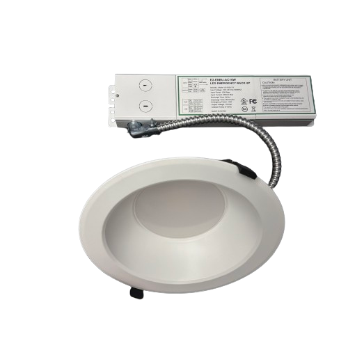 8" 22W Commercial Recessed Downlight Wattage Tunable 12/16/22W CCT Tunable 3000/4000/5000K 0-10V Dimming 120-277V