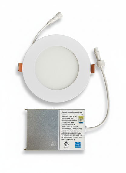 4" 9W Fire-rated LED Downlight, 2-hour Fire Protection, 2700/3000/3500/4000/5000K CCT Tunable