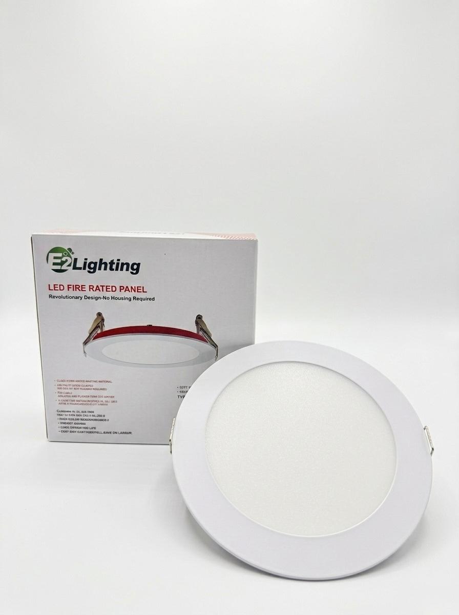 AHA LIGHTING Fire Rated 6" 16W Dimmable LED Down Light | Retrofit LED Recessed Light | Slim Canless L… – LED Lighting Fixture