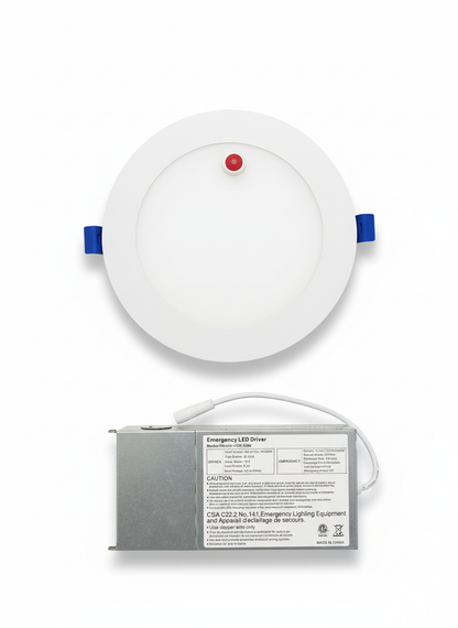 AHA LIGHTING 6" 16W Dimmable LED Down Light | Retrofit LED Recessed Light | Emergency Battery Backu… – Commercial LED Fixture