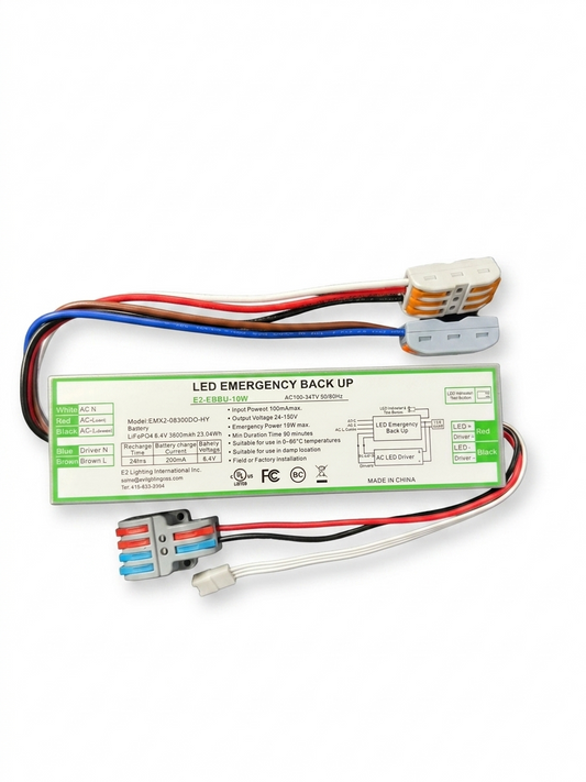 AHA LIGHTING Emergency Battery Backup Driver | 10W, 24-150VDC
