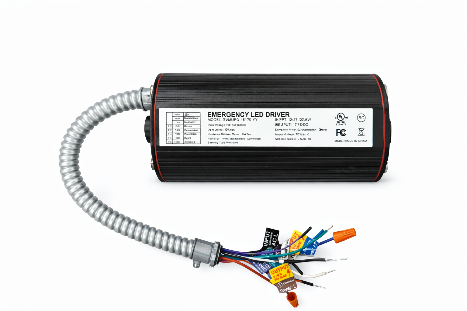 25W UFO Emergency Battery Driver – Emergency Battery Backup Feature