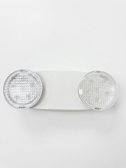 Indoor Dual Head Emergency Sign, Adjustable Lighting Angle – Commercial LED Fixture