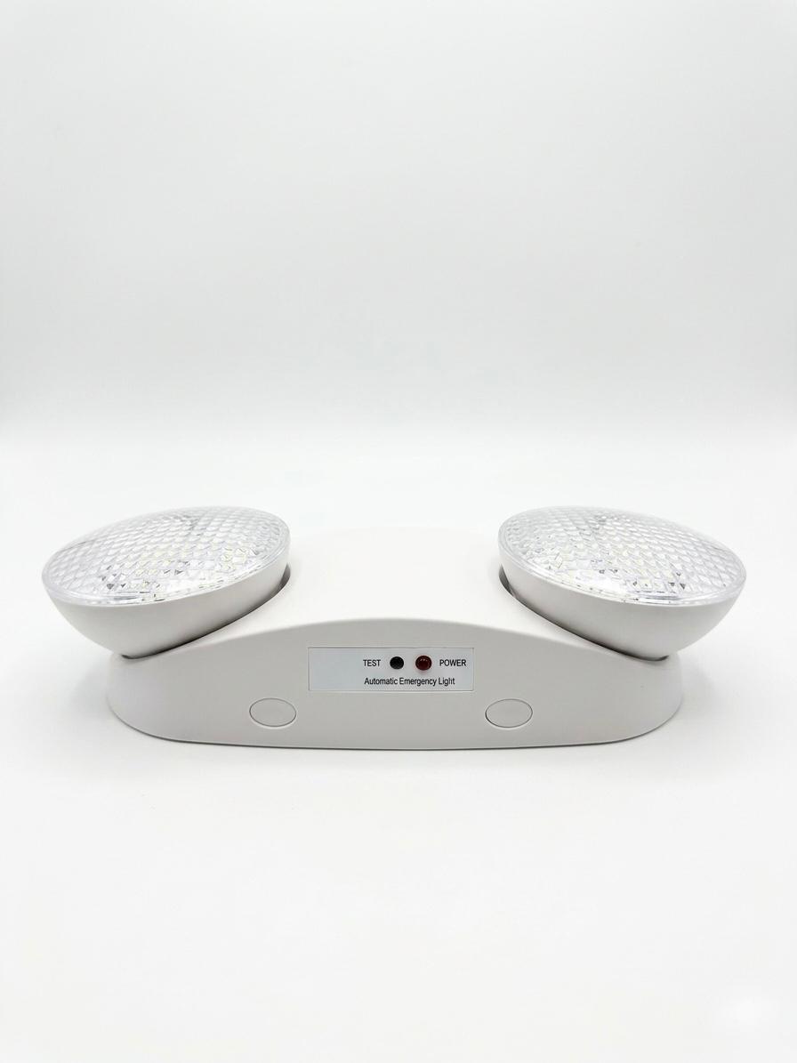 Indoor Dual Head Emergency Sign, Adjustable Lighting Angle – Product View 3