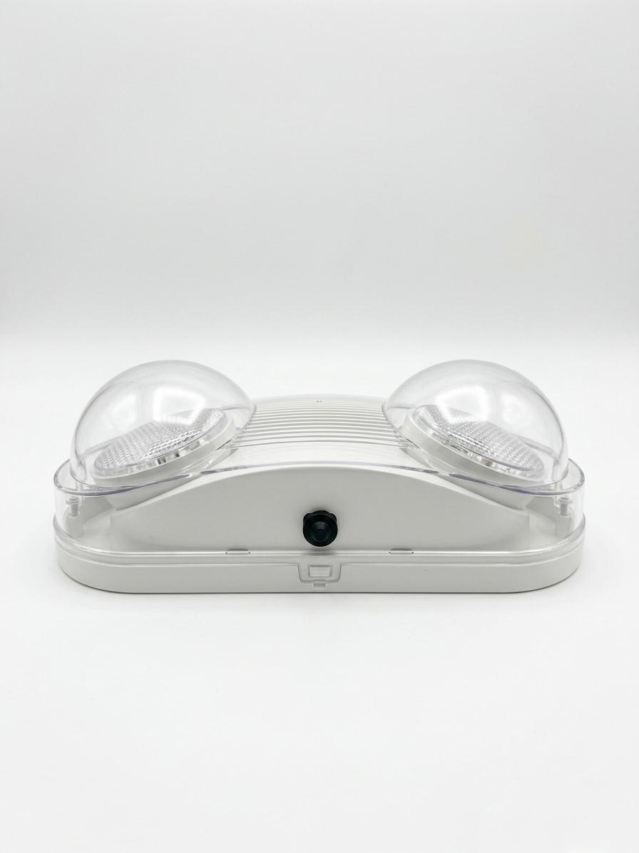 Outdoor Dual Head Emergency Sign IP65 Waterproof, Adjustable Lighting Angle – Product View 3
