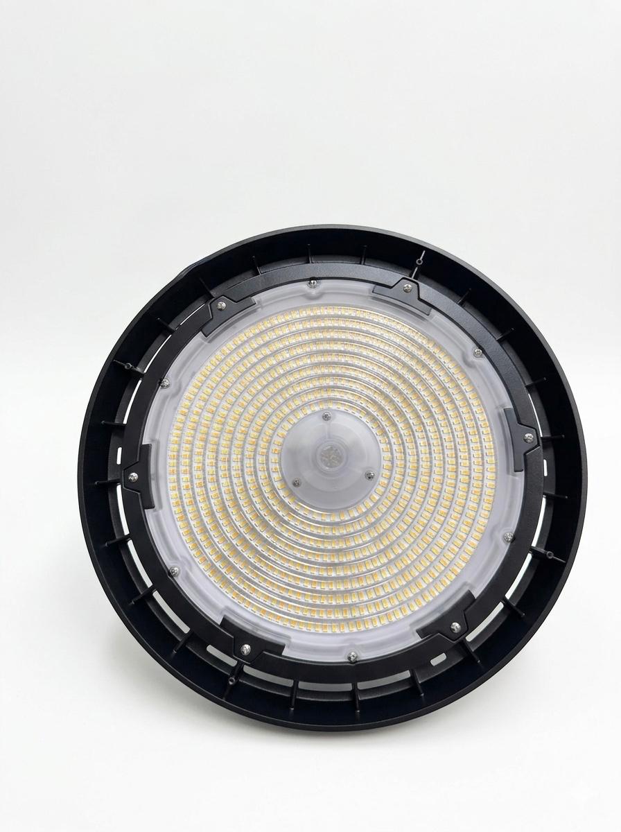 240W UFO High Bay LED Light 3500/4000/5000K CCT Tunable High Lumen w/ Motion Sensor Option – Product View 4