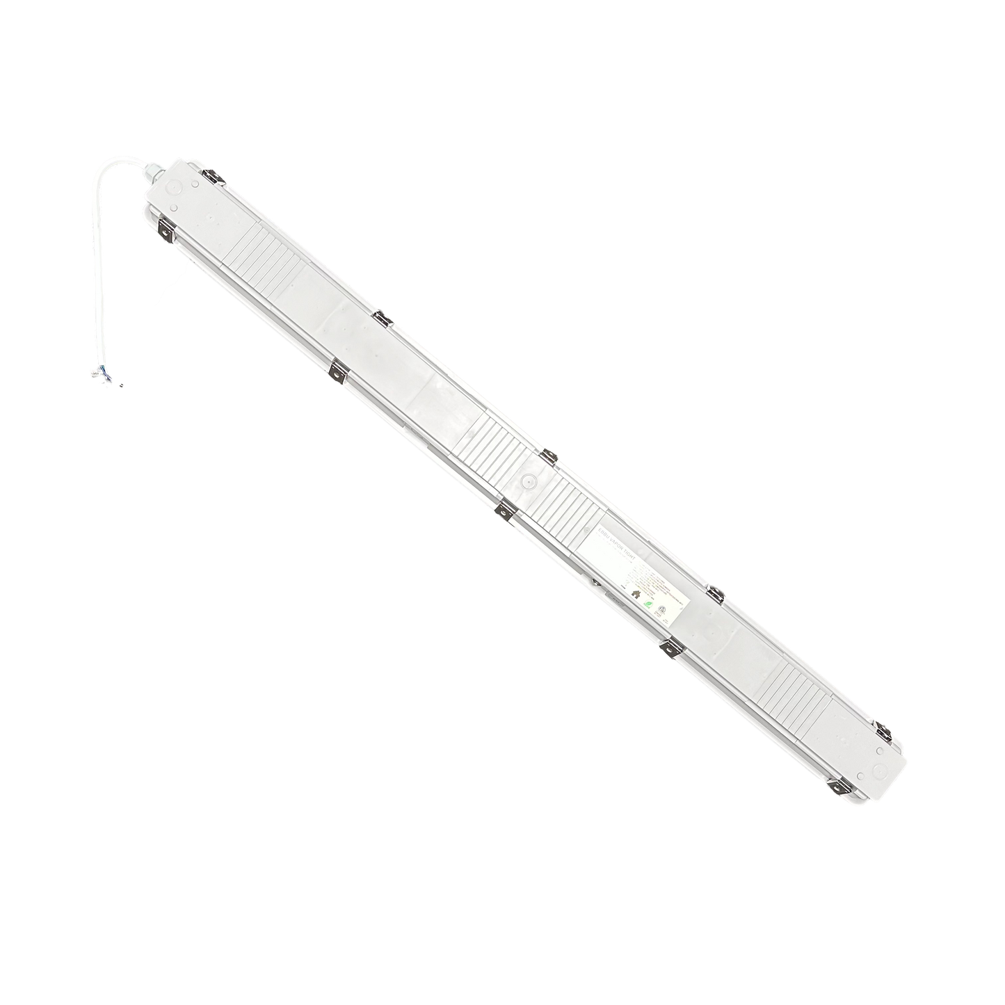 AHA LIGHTING 4FT LED Vapor Tight Light With Emergency Battery Backup | 50W Wattage Selectable | 3CCT Tunable 350… – Rear View