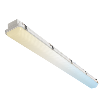 AHA LIGHTING 4FT LED Vapor Tight Light With Emergency Battery Backup | 50W Wattage Selectable | 3CCT … – LED Lighting Fixture