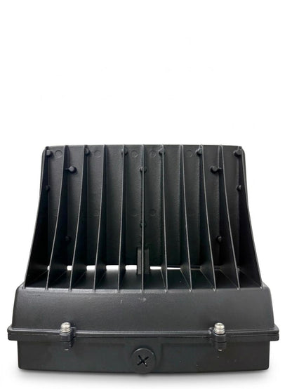 40W Full Cutoff Dark Sky Wall Pack, 5000K CCT, Integrated Photocell, Emergency Battery Backup