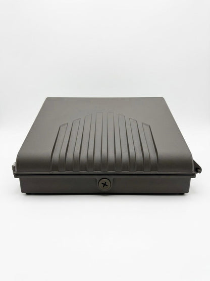 80W LED Full Cutoff Wall Pack, 3000K/4000K/5000K CCT Tunable, Photocell Sensor