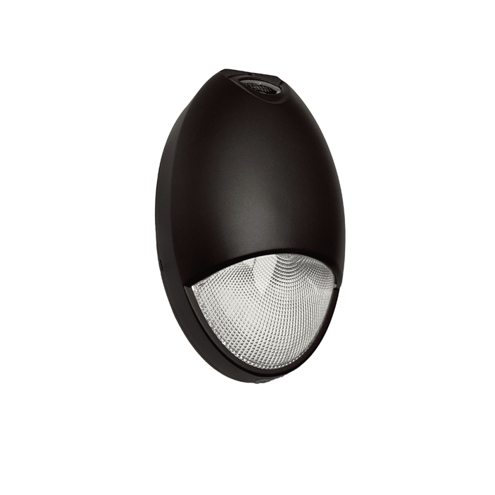 AHA LIGHTING 15W Mini Tear Drop LED Wall Pack with Emergency Battery Backup | 1,000 Lumens | 120-277V | Photocell Dusk-to-Dawn